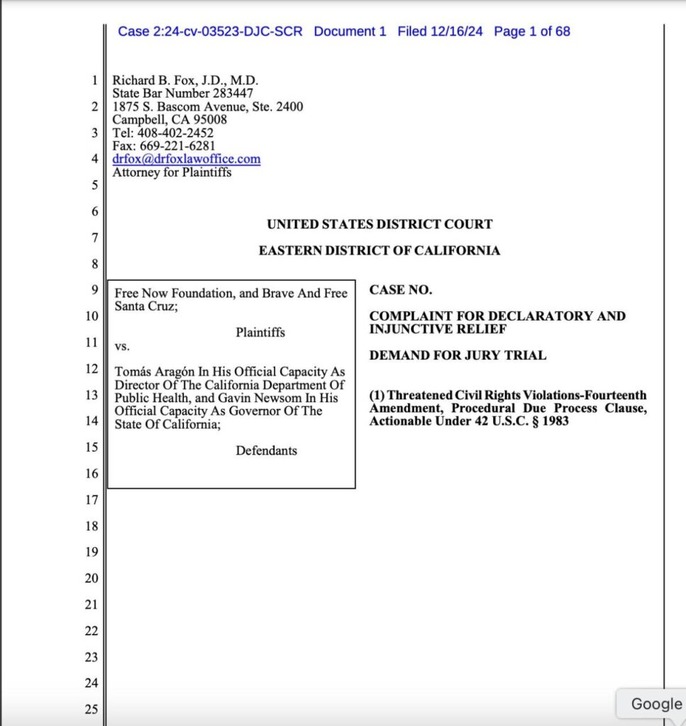 Fox Lawsuit Complaint